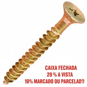 Parafuso Ciser Chata Phillips 4.0 X 40mm Bc
