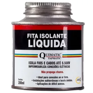 Fita Isolante Quimatic Liquida Branca 200ml