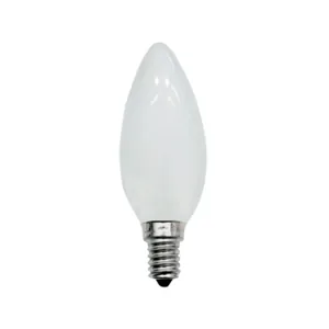 Lampada Taschibra Vela Leitosa 25w 127v E-14