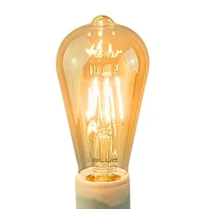 Lampada Div Filamento Gold Blue St64 4w 2400k