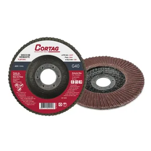 Disco Cortag Desbaste Flap G 40 4.1/2″ 115 mm
