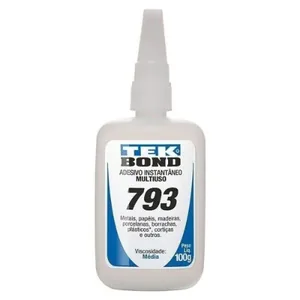 Cola Tekbond 793 Adesivo Instantanea 100g