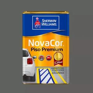 Novacor S.w. Piso 18lt Cinza Chumbo