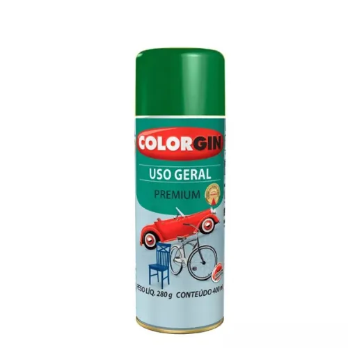 Esmalte Colorgin Uso Geral Verde Fol 280g 54022