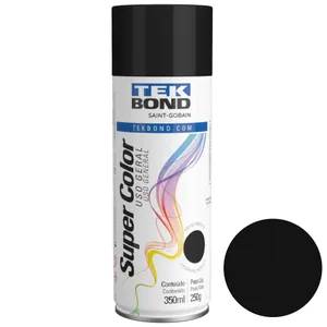 Esmalte Tekbond Uso Geral Pt Fosco 250g