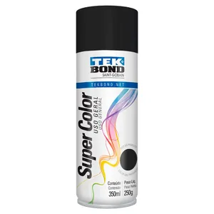 Esmalte Tekbond Uso Geral Pt Fosco Alta Temp 250g