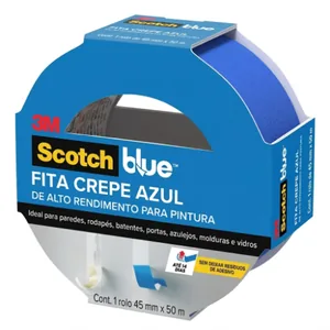 Fita Crepe 3m 2090-ep 48mm X 50m Azul