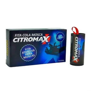 Fita Citromax Cola Mosca Caixa C/ 4unid
