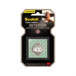Fita 3m Scotch Fixa Forte Quadrado 25mm