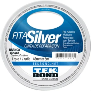 Fita Tekbond Silver Branca 48 X 5mt