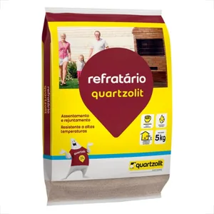 Argamassa Quartzolit Refrat Alta Temper. 5kg