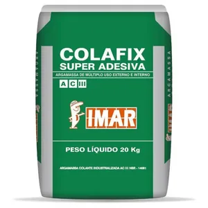 Argamassa Colafix Ac Iii Imar 20kg Cinza
